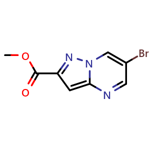 methyl 6-bromopyrazolo[1,5-a]pyrimidine-2-carboxylate