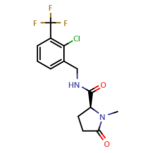 Chemical structure of GSK-1482160 , CAS 1001389-72-5, AChemBlock S84262