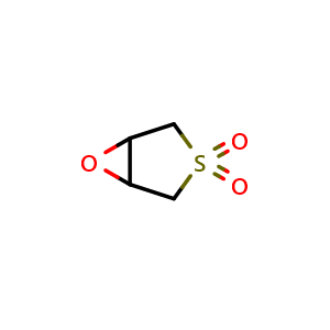Chemical structure of 6-oxa-3-thiabicyclo[3.1.0]hexane 3,3-dioxide , CAS 4509-11-9, AChemBlock S84322