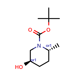 tert-butyl trans-5-hydroxy-2-methylpiperidine-1-carboxylate