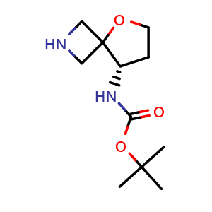 tert-butyl N-[(8S)-5-oxa-2-azaspiro[3.4]octan-8-yl]carbamate