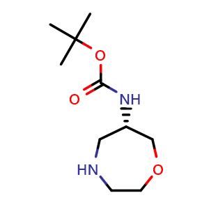 tert-butyl N-[(6S)-1,4-oxazepan-6-yl]carbamate