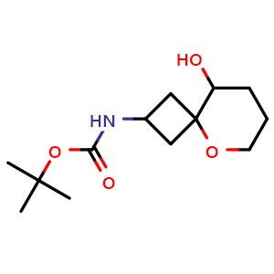 tert-butyl N-(9-hydroxy-5-oxaspiro[3.5]nonan-2-yl)carbamate