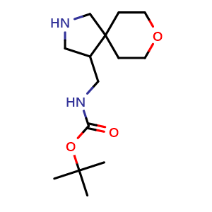 tert-butyl N-(8-oxa-2-azaspiro[4.5]decan-4-ylmethyl)carbamate