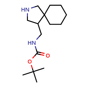 tert-butyl N-(2-azaspiro[4.5]decan-4-ylmethyl)carbamate