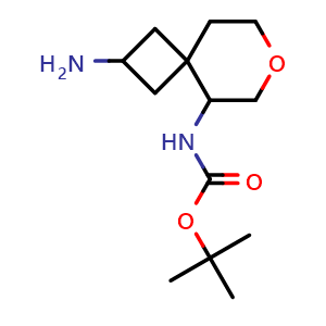 tert-butyl N-(2-amino-7-oxaspiro[3.5]nonan-5-yl)carbamate