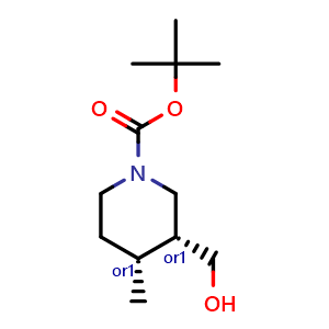tert-butyl cis-3-(hydroxymethyl)-4-methylpiperidine-1-carboxylate
