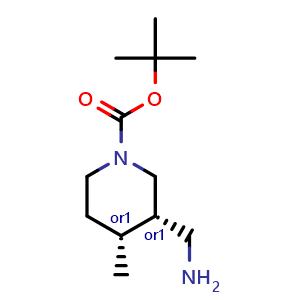 tert-butyl cis-3-(aminomethyl)-4-methylpiperidine-1-carboxylate