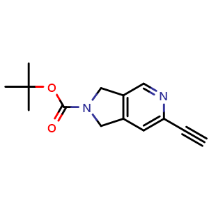tert-butyl 6-ethynyl-1,3-dihydropyrrolo[3,4-c]pyridine-2-carboxylate