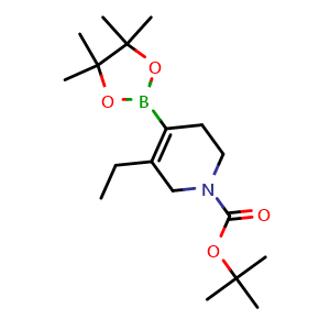 tert-butyl 5-ethyl-4-(4,4,5,5-tetramethyl-1,3,2-dioxaborolan-2-yl)-1,2,3,6-tetrahydropyridine-1-carboxylate