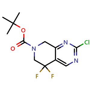 tert-butyl 2-chloro-5,5-difluoro-5H,6H,7H,8H-pyrido[3,4-d]pyrimidine-7-carboxylate