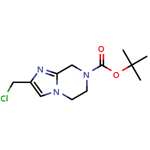 tert-butyl 2-(chloromethyl)-6,8-dihydro-5H-imidazo[1,2-a]pyrazine-7-carboxylate