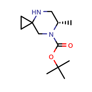 tert-butyl (6S)-6-methyl-4,7-diazaspiro[2.5]octane-7-carboxylate