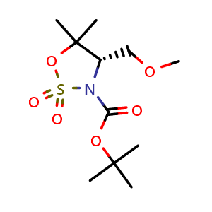 tert-butyl (4S)-4-(methoxymethyl)-5,5-dimethyl-2,2-dioxo-oxathiazolidine-3-carboxylate