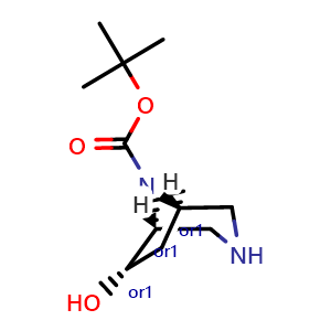 tert-butyl (1R,5R,6S)-rel-6-hydroxy-3,8-diazabicyclo[3.2.1]octane-8-carboxylate