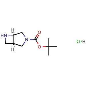 tert-butyl (1R,5R)-3,6-diazabicyclo[3.2.0]heptane-3-carboxylate hydrochloride
