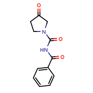 N-benzoyl-3-oxo-pyrrolidine-1-carboxamide