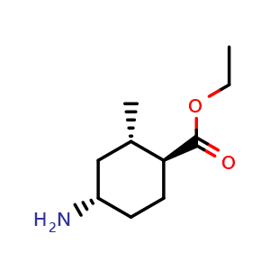 ethyl (1S,2S,4S)-rel-4-amino-2-methyl-cyclohexanecarboxylate