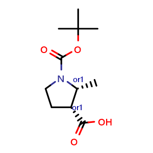 cis-1-[(tert-butoxy)carbonyl]-2-methylpyrrolidine-3-carboxylic acid