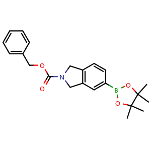 benzyl 5-(4,4,5,5-tetramethyl-1,3,2-dioxaborolan-2-yl)isoindoline-2-carboxylate