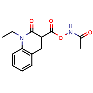 acetamido 1-ethyl-2-oxo-1,2,3,4-tetrahydroquinoline-3-carboxylate