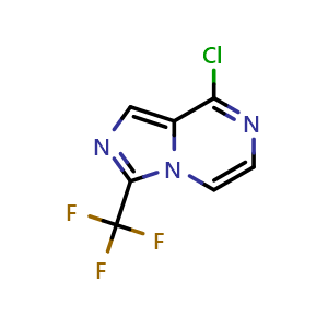 8-chloro-3-(trifluoromethyl)imidazo[1,5-a]pyrazine
