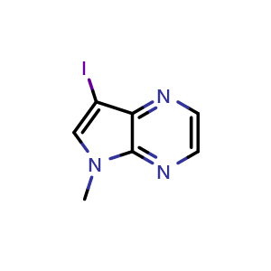 7-iodo-5-methyl-pyrrolo[2,3-b]pyrazine