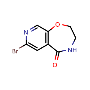 7-bromo-2H,3H,4H,5H-pyrido[4,3-f][1,4]oxazepin-5-one