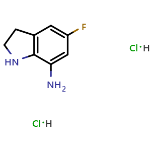 5-fluoroindolin-7-amine dihydrochloride