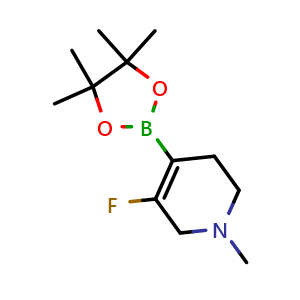 5-fluoro-1-methyl-4-(4,4,5,5-tetramethyl-1,3,2-dioxaborolan-2-yl)-3,6-dihydro-2H-pyridine