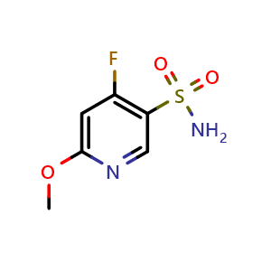 4-fluoro-6-methoxy-pyridine-3-sulfonamide