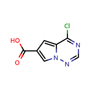 4-chloropyrrolo[2,1-f][1,2,4]triazine-6-carboxylic acid