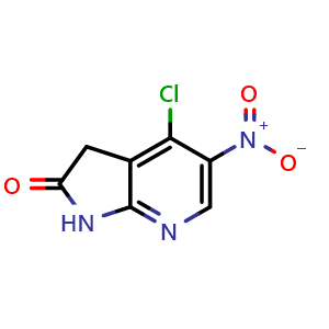 4-chloro-5-nitro-1,3-dihydropyrrolo[2,3-b]pyridin-2-one