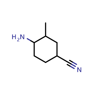 4-amino-3-methyl-cyclohexanecarbonitrile