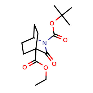 2-tert-butyl 4-ethyl 3-oxo-2-azabicyclo[2.2.2]octane-2,4-dicarboxylate