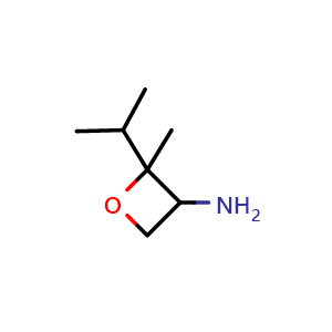 2-isopropyl-2-methyl-oxetan-3-amine