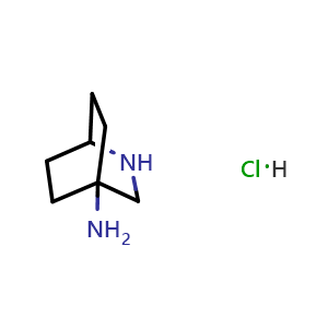 2-azabicyclo[2.2.2]octan-4-amine hydrochloride