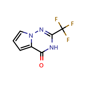 2-(trifluoromethyl)pyrrolo[2,1-f][1,2,4]triazin-4(3H)-one