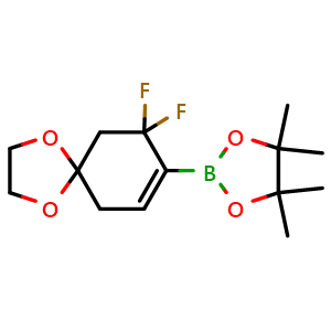 2-(7,7-difluoro-1,4-dioxaspiro[4.5]dec-8-en-8-yl)-4,4,5,5-tetramethyl-1,3,2-dioxaborolane