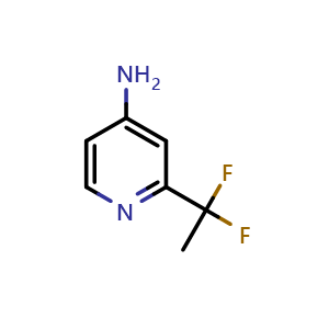 2-(1,1-difluoroethyl)pyridin-4-amine