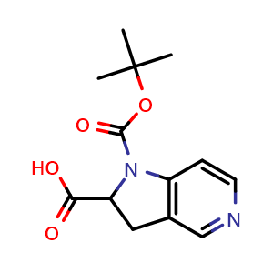 1-tert-butoxycarbonyl-2,3-dihydropyrrolo[3,2-c]pyridine-2-carboxylic acid