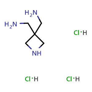 [3-(aminomethyl)azetidin-3-yl]methanamine trihydrochloride