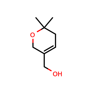 Chemical structure of (6,6-dimethyl-2,5-dihydropyran-3-yl)methanol , CAS 2306270-04-0, AChemBlock S85910