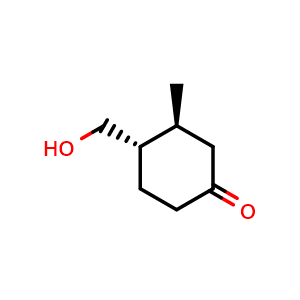 (3S,4S)-rel-4-(hydroxymethyl)-3-methyl-cyclohexanone