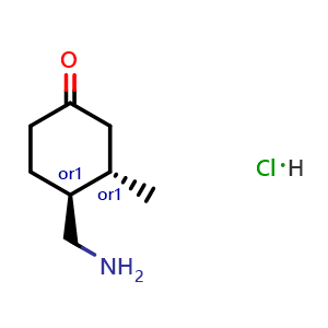 trans-4-(aminomethyl)-3-methyl-cyclohexanone hydrochloride