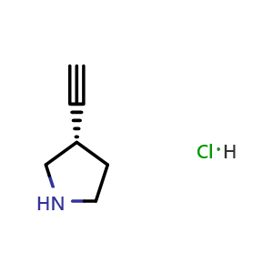 (3S)-3-ethynylpyrrolidine hydrochloride