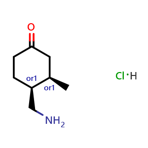 cis-4-(aminomethyl)-3-methyl-cyclohexanone hydrochloride
