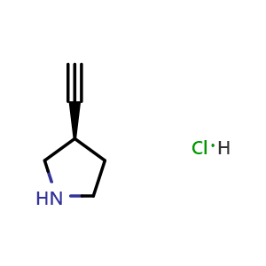 (3R)-3-ethynylpyrrolidine hydrochloride