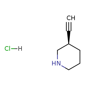 (3R)-3-ethynylpiperidine hydrochloride