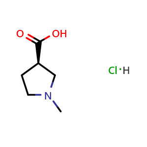 (3R)-1-methylpyrrolidine-3-carboxylic acid hydrochloride